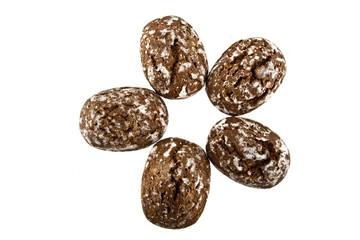 cookie isolated on white background