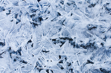 Background with ice