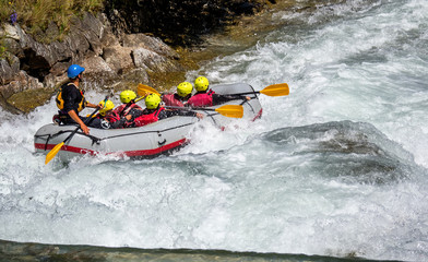 River Rafting in Sand in Taufers, S&uuml;dtirol