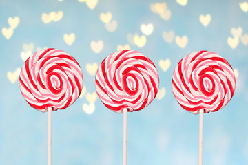bunte Lollies - Süßes naschen