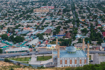 View on Osh the second largest city in Kyrgyzstan