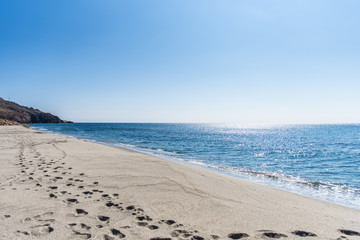 mediterranean beach landscape