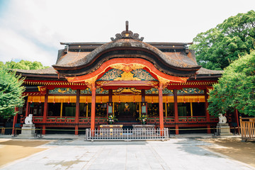 Obraz premium Dazaifu Tenmangu shrine in Fukuoka, Japan