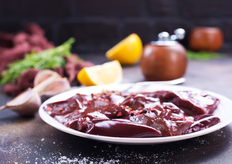 raw liver