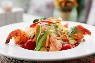 Prawn appetizer, light summer dish
