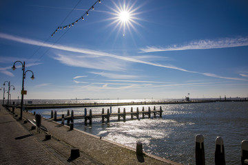 Fototapeta premium Volendam pier