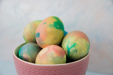 watercolor eggs