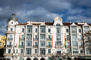 Obraz premium Residential building in the old town of Valladolid