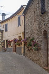 Trequanda, Siena, old village