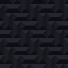 Tile seamless texture - geometric dark pattern. Abstract background
