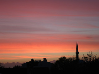 Obraz premium sunset