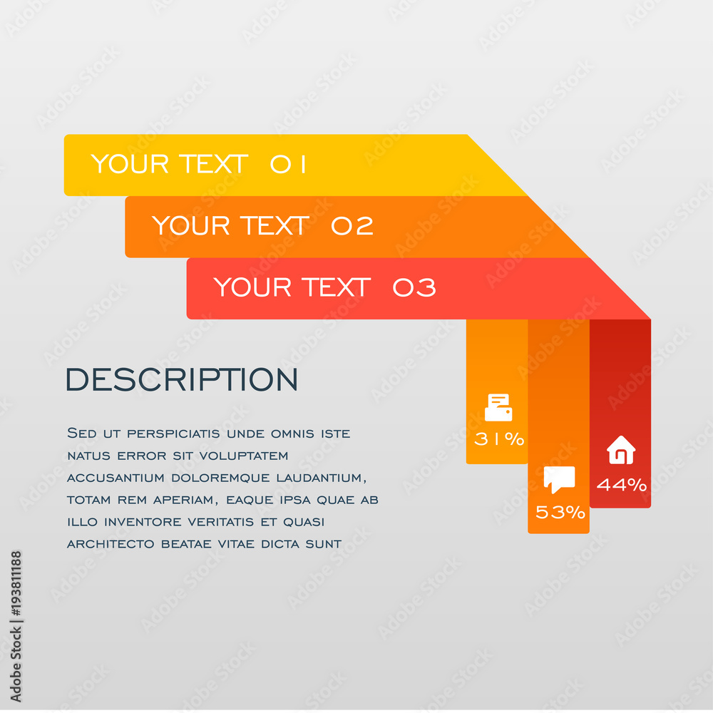 Poster Line infographic design vector and marketing icons can be used for workflow layout, diagram, annual report, web design. Business concept with steps or processes, flat colors