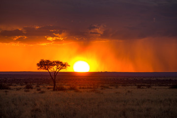 African Red Sunset, Karas region, southern Namibia