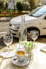 street coffee in paris