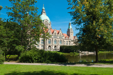 Fototapeta na wymiar Neues Rathaus