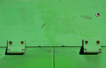 Green  loading ramp