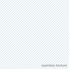 Diagonal striped seamless texture. Vector simple pattern similar to paper