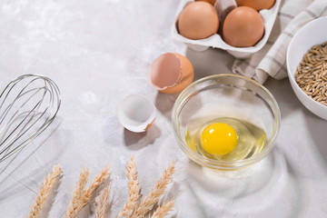 Natural ingredients for baking