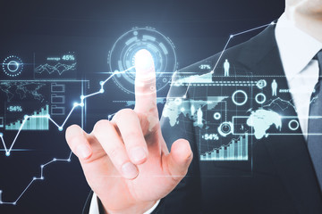 Future and analytics concept