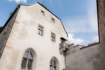 Fototapeta na wymiar Castello di Karlstejn in Repubblica Ceca