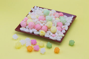 雛あられと金平糖