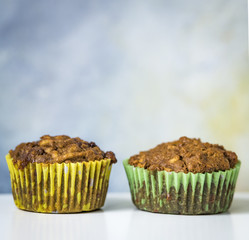 Homemade delicious healthy muffins