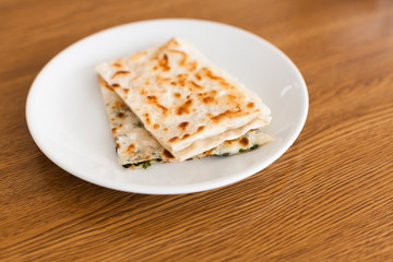 Food. Turkish gozleme