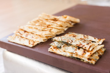 Food. Turkish gozleme