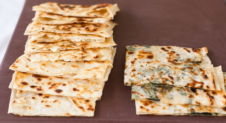 Food. Turkish gozleme