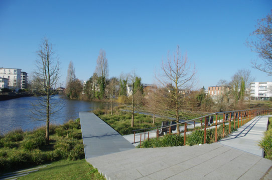 Jardin de la confluence à Rennes