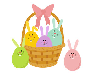 イースターエッグ　バスケット