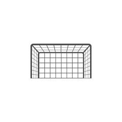 goal icon.Element of popular soccer football  icon. Premium quality graphic design. Signs, symbols collection icon for websites, web design,