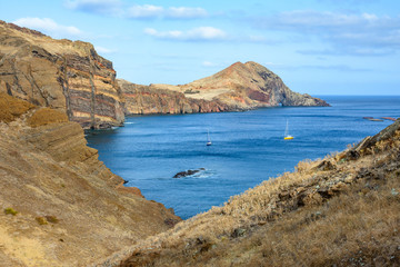 Fototapeta na wymiar East coast of Madeira island - Ponta de Sao Lourenco, Portugal