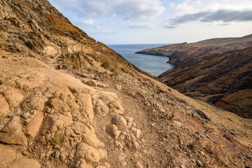 East coast of Madeira island - Ponta de Sao Lourenco, Portugal