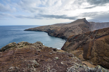 Fototapeta na wymiar East coast of Madeira island - Ponta de Sao Lourenco, Portugal