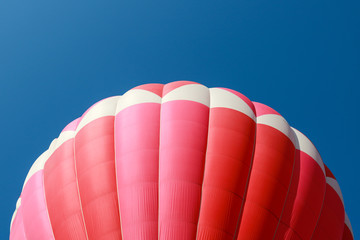 Colorful hot air balloon.