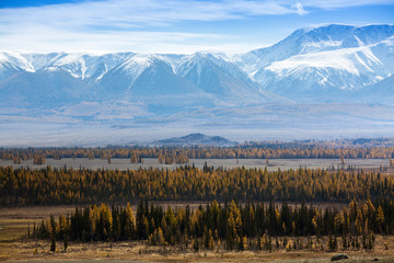 Mountain North-Chuya ridge of Altai Republic, Russia.