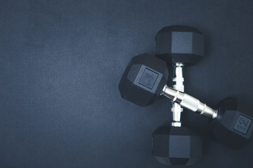 Fitness Background with Weights