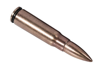 Copper cartridge gun of 7.62 mm caliber for a Kalashnikov assault rifle