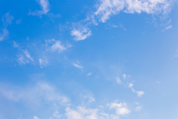 Fototapeta na wymiar blue sky with cloud, background nature sky.