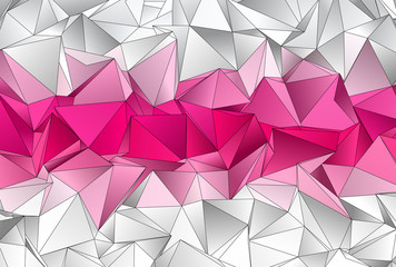 Polygonal background. Abstract triangulated texture