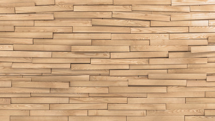 wooden desk background 3d illustration
