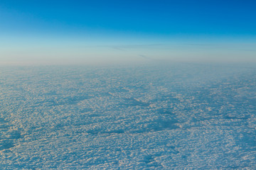 Clouds, from an Airplane Window