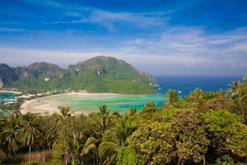 Thailand. Phi Phi  viewpoint