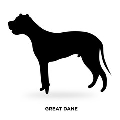 great dane silhouette