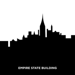 empire state building silhouette