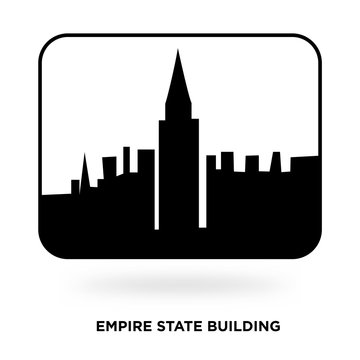 empire state building silhouette