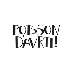 Illustration Celebrating April Fools' Day. translated from french: April Fool