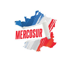 Naklejka premium MERCOSUR