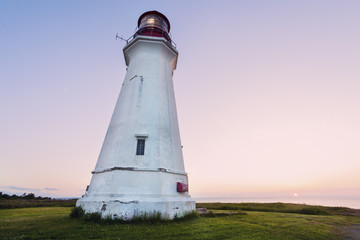 Low Point Lighthouse in Nova Scotia